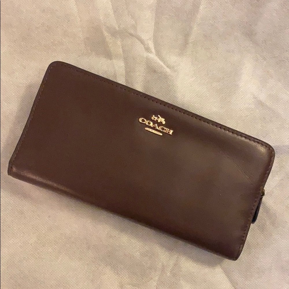 Smooth leather wallet